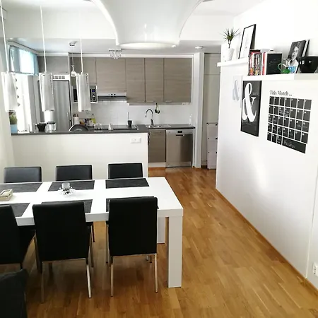 Stylish 1br Private Parking Sauna 公寓 *