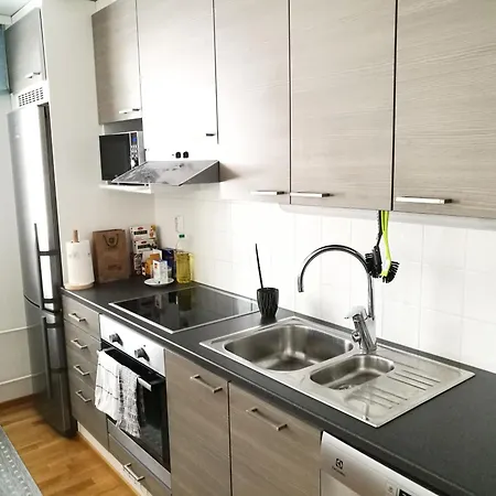 Stylish 1br Private Parking Sauna * 库奥皮奥