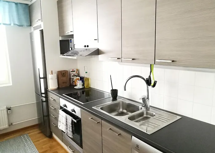 Stylish 1br Private Parking Sauna * Kuopio